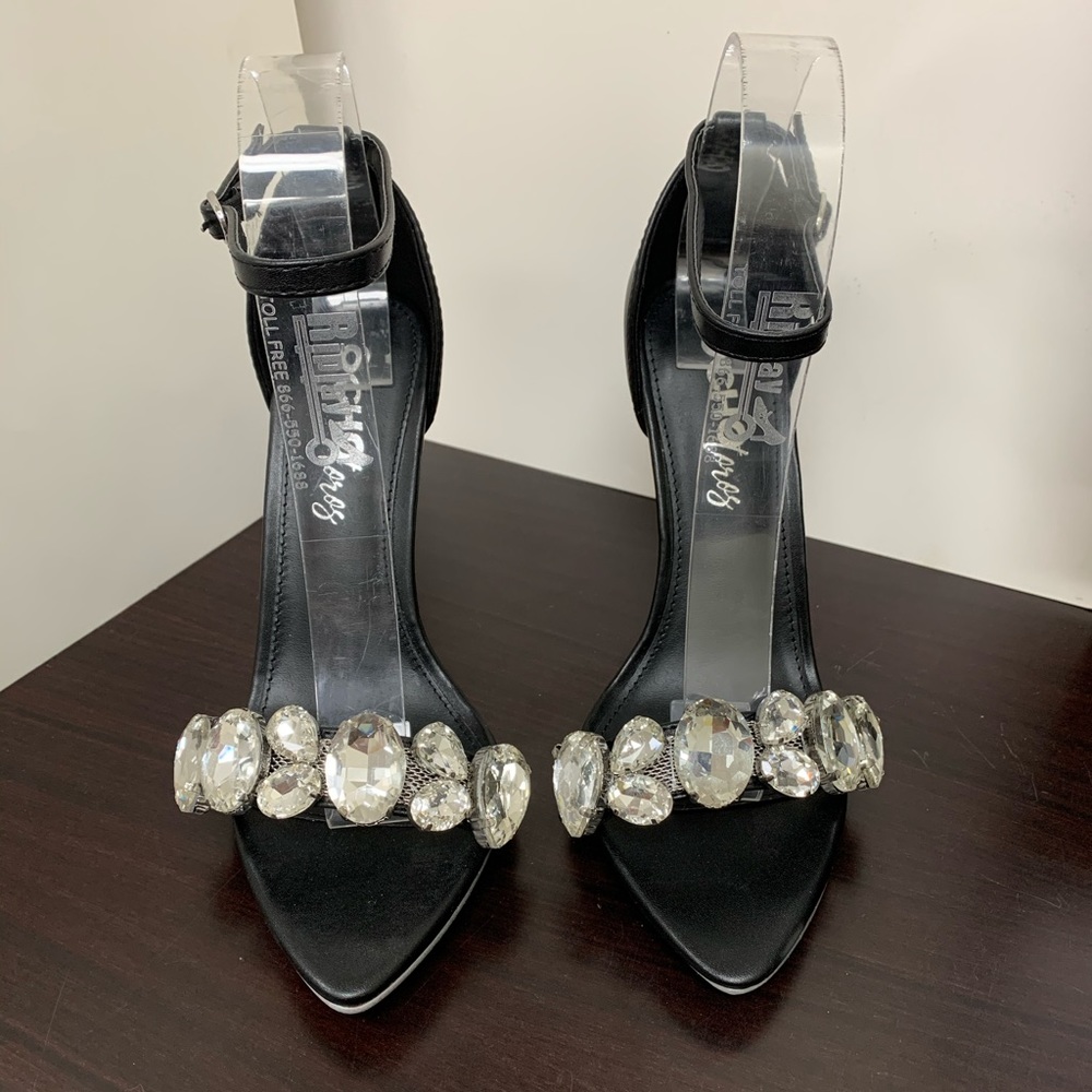 Andakucia-01 Rhinestone Stiletto High Heel